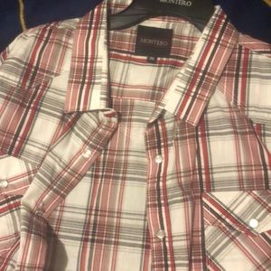 Montero Button up long sleeve 3XL Mens Western Wear